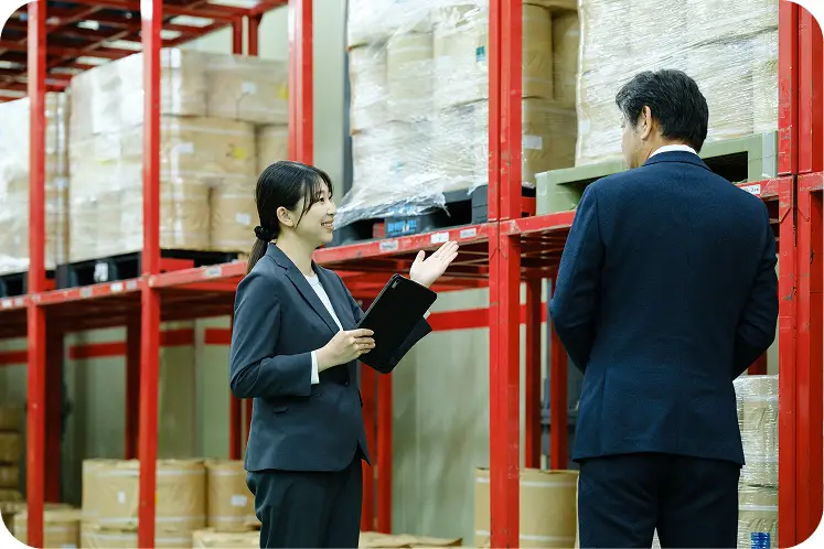 多様なニーズに応える倉庫管理