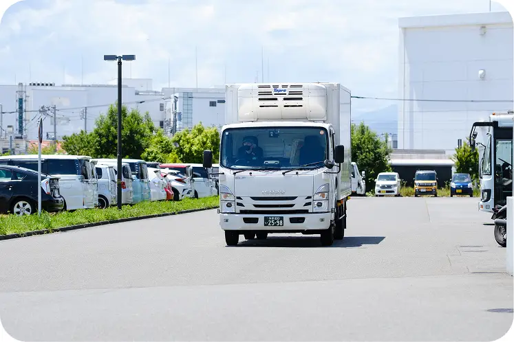 温度管理を徹底した食品輸送